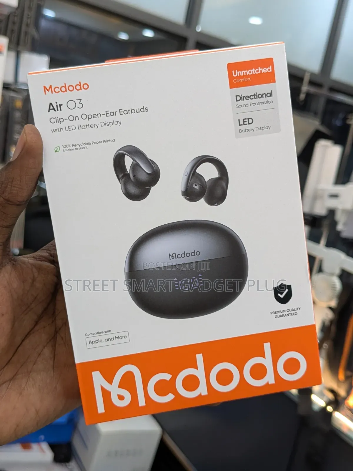 McDodo Air 3 Clip on Open Earbuds