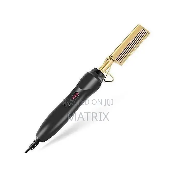Ceramic Hot Press Hair Straightener Comb