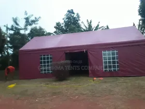 Maroon 100-Seater Fully Covered