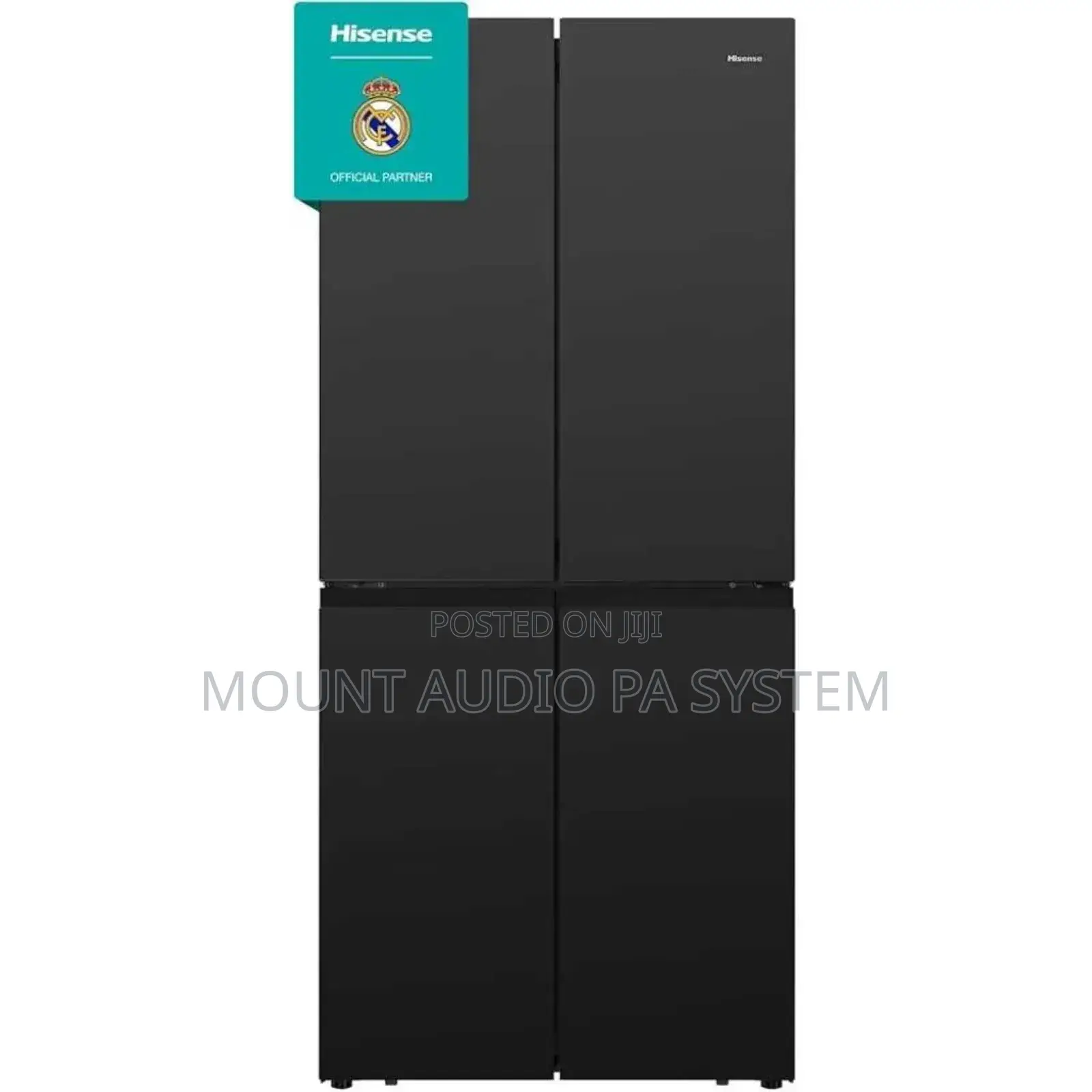 Hisense Fridge 610l 4doors Black Mirror.