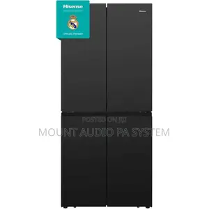 Hisense Fridge 610l 4doors Black Mirror.