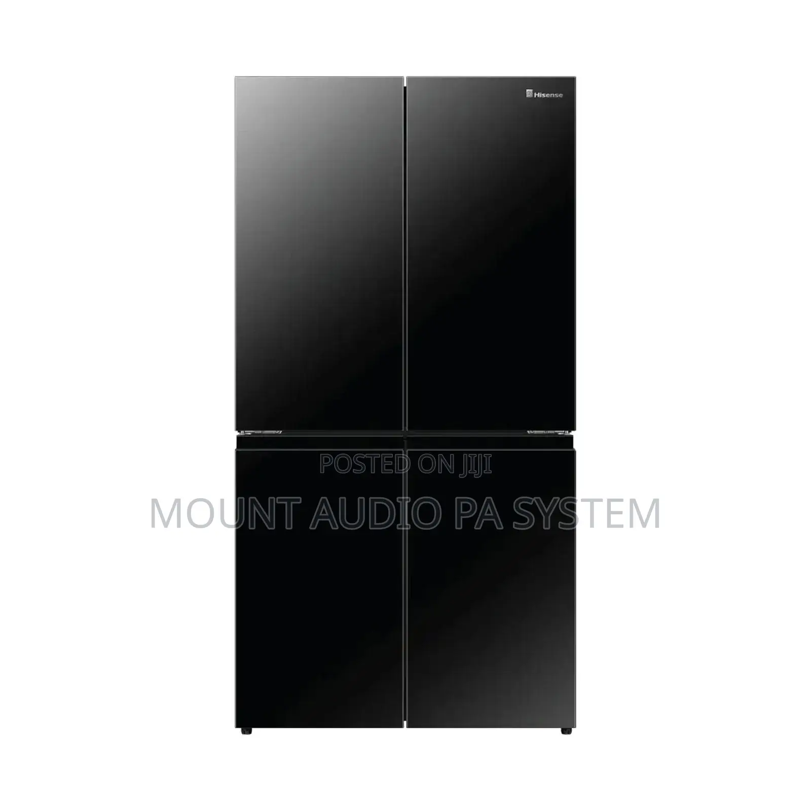 Hisense Fridge 610l 4doors Black Mirror.