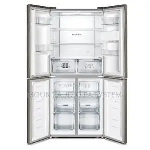 Hisense Fridge 610l 4doors Black Mirror.