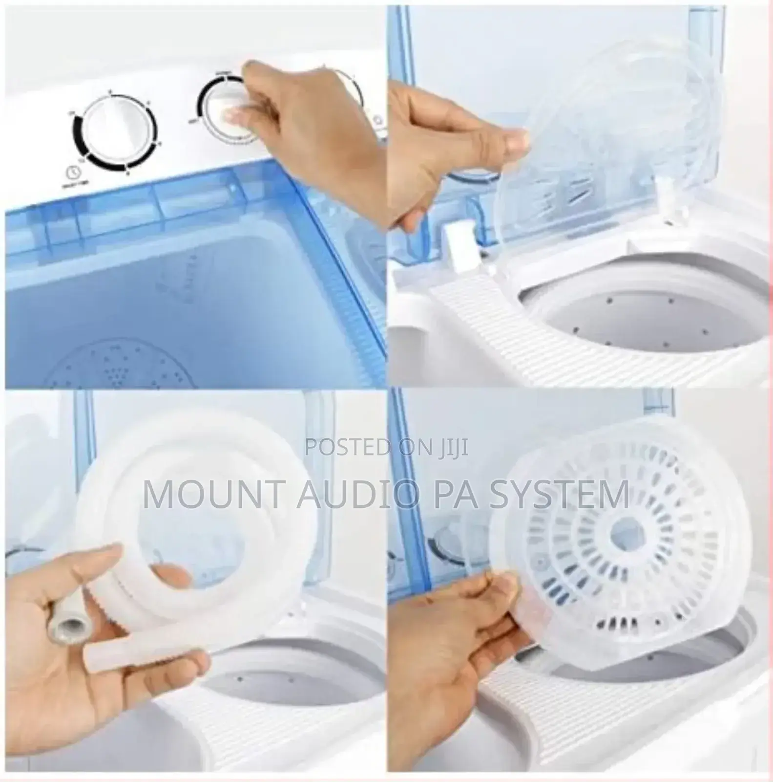 Hisense Washing Machine 10 Kgtwin Tub