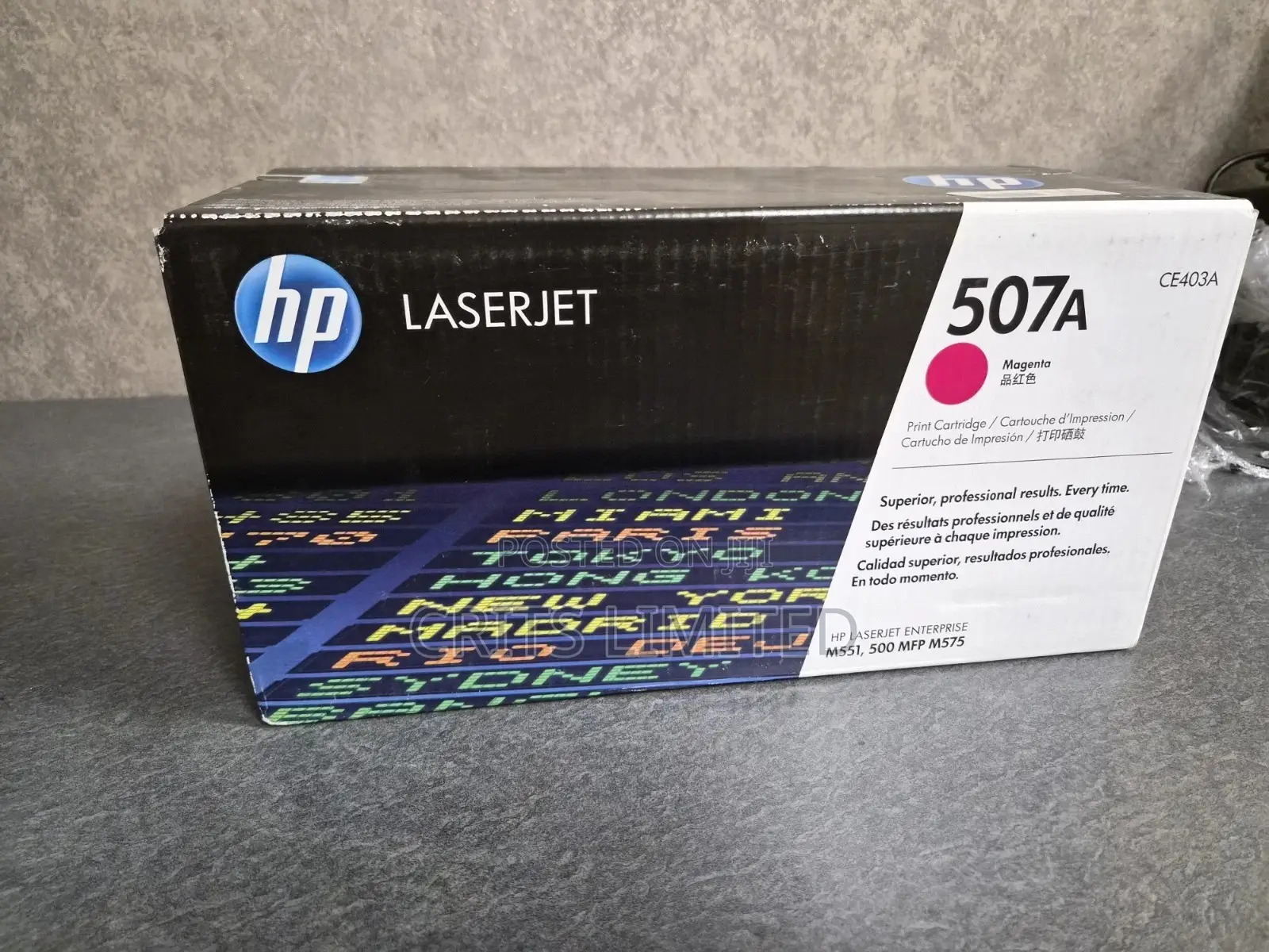 Hp 507a Original Laserjet Toner Cartridges