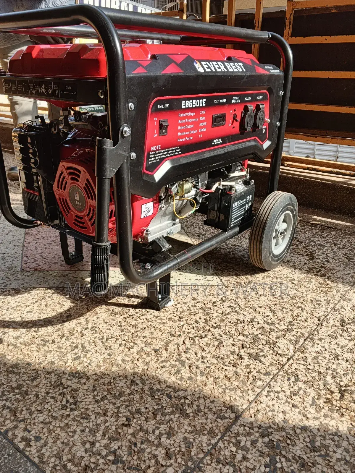 Ever Best 7kva / 5.5kw Petrol Generator