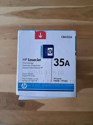 Genuine Hp 35a Black Toner Cartridge