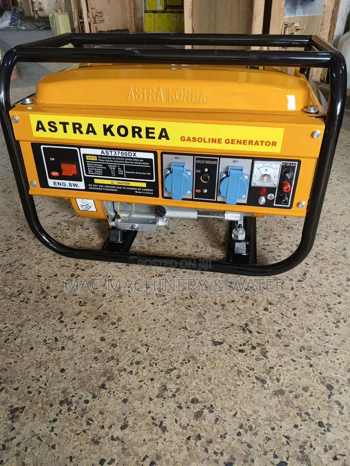 Astra Korea 3.5kva Petrol Generator