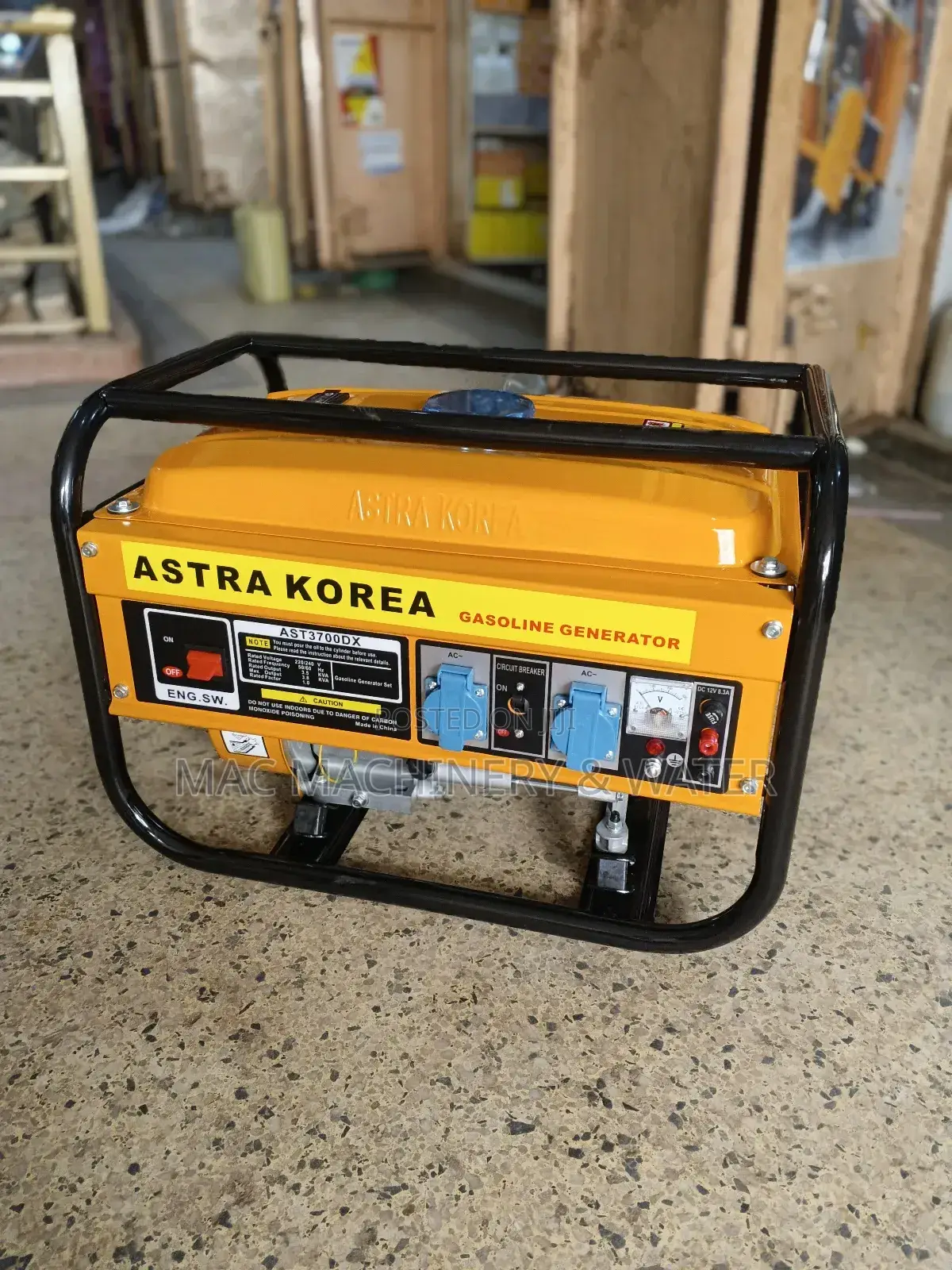 Astra Korea 3.5kva Petrol Generator