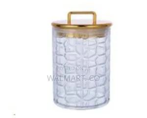3 Piece Acrylic Canisters Sealed Cookie Jar Wt Airtight Lid-Colourless
