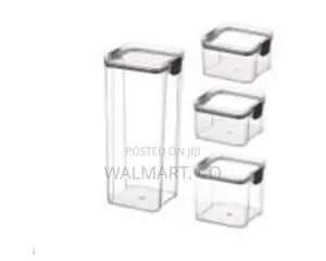 6 Piece Stackable Cereal Storage Containers