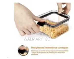 6 Piece Stackable Cereal Storage Containers