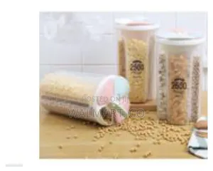 4 Section Cereal Food Dispenser Storage Jar Box Container Bin Colourle