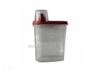 2.8 Litre Plastic Food Storage Cereal Container Bin-Maroon