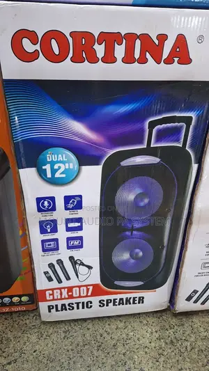 Cortina Dual 12inch Rechargeable Speaker
