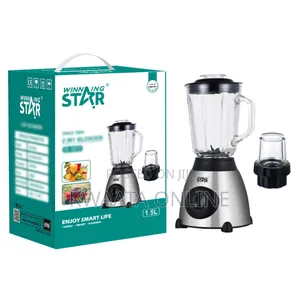 1.5l Winning Star 350w Juicer St-5572 Glass Cup 2in1 Electric Blender