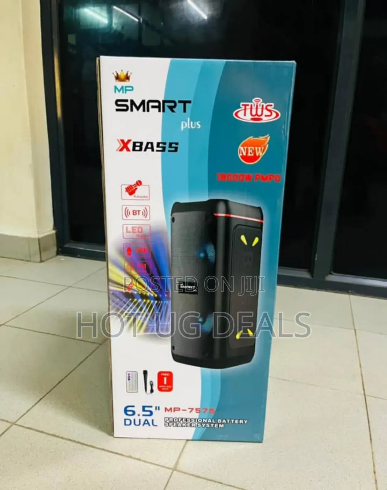 Smart Plus Mp-7575 Professional Battery Speaker System