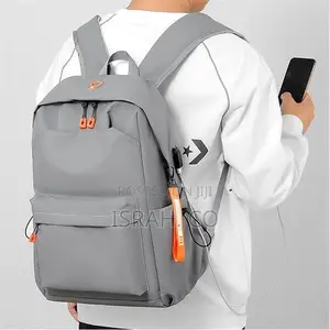 Solid Color Business Travel Backpack