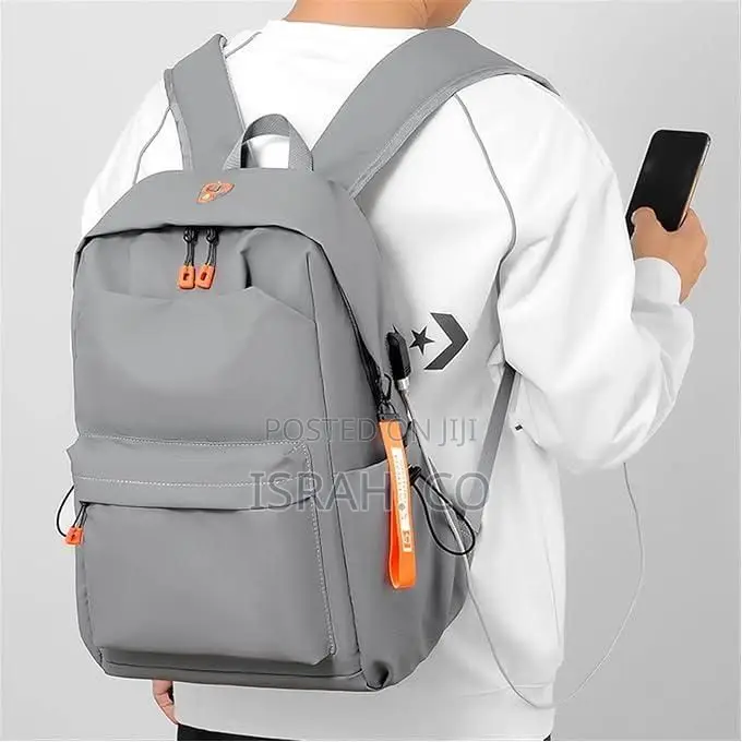 Solid Color Business Travel Backpack