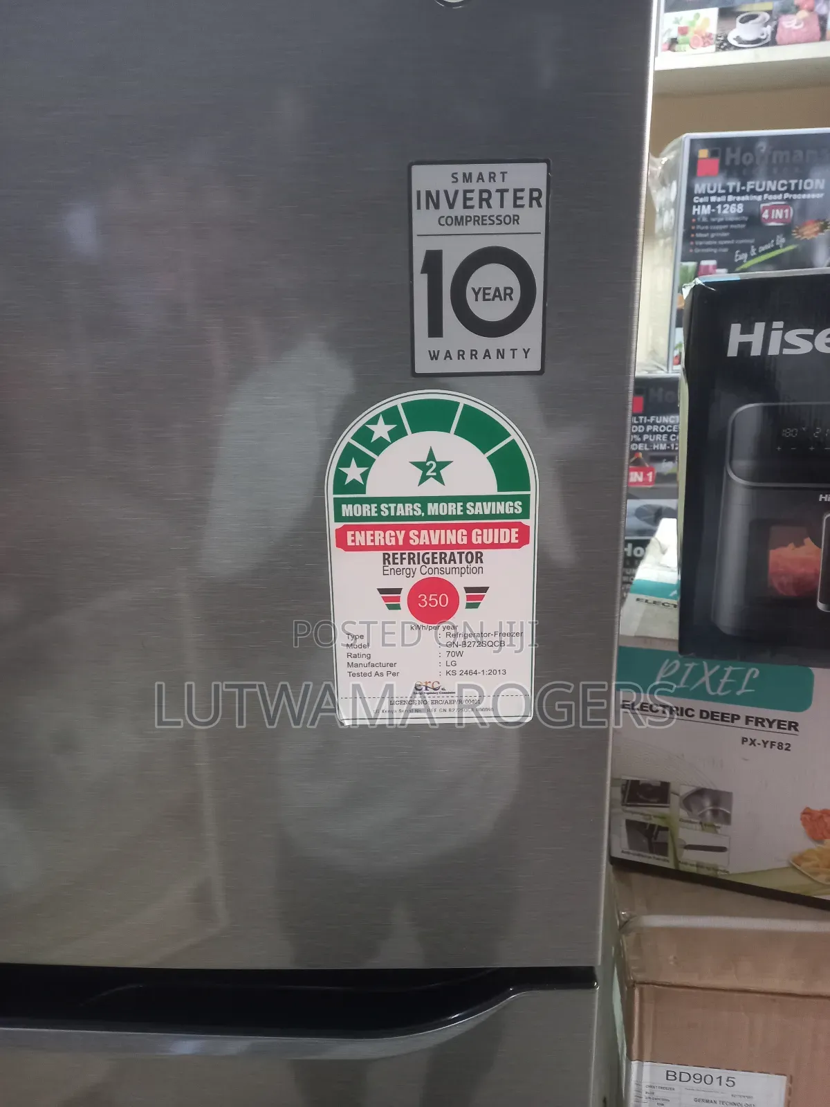 Lg Smart Inverter Double Door Fridge