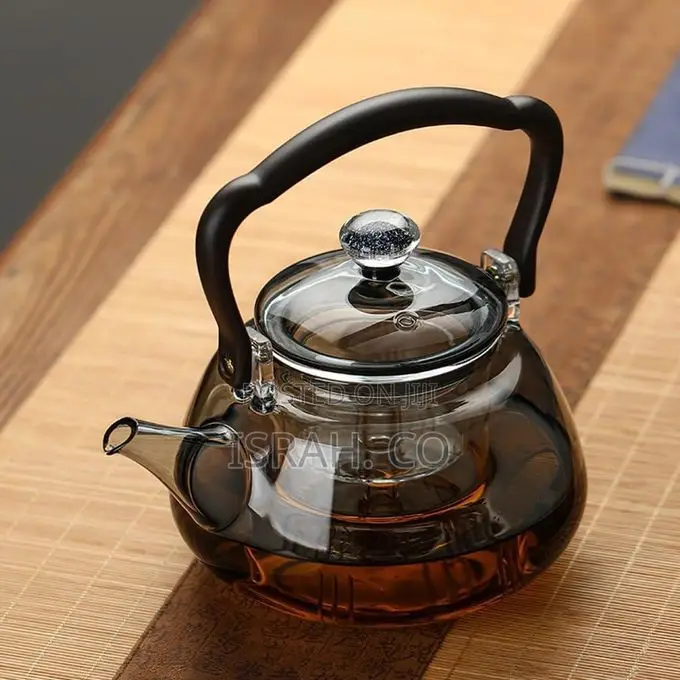 1 Litre Pottery Kettle for Stove Top Clear Kettle Decorate Gas Kettle