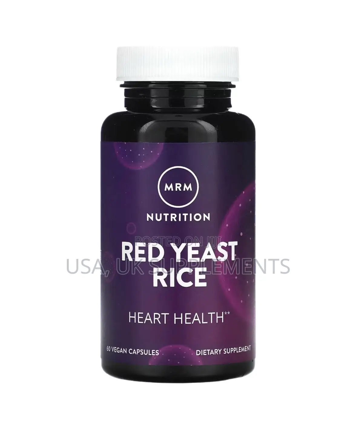 MRM Nutrition 1200mg Red Yeast Rice 60capsules