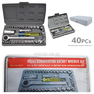 40pcs Combination Socket Wrench