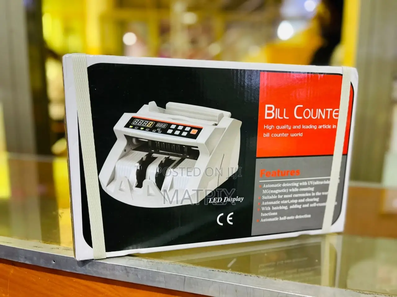 Uv Bill Counterfeit Or Money Counting Machine
