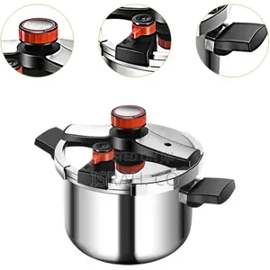 8l High Energy Saving Three-Layer Base Stainless Steel Pressure Cooker