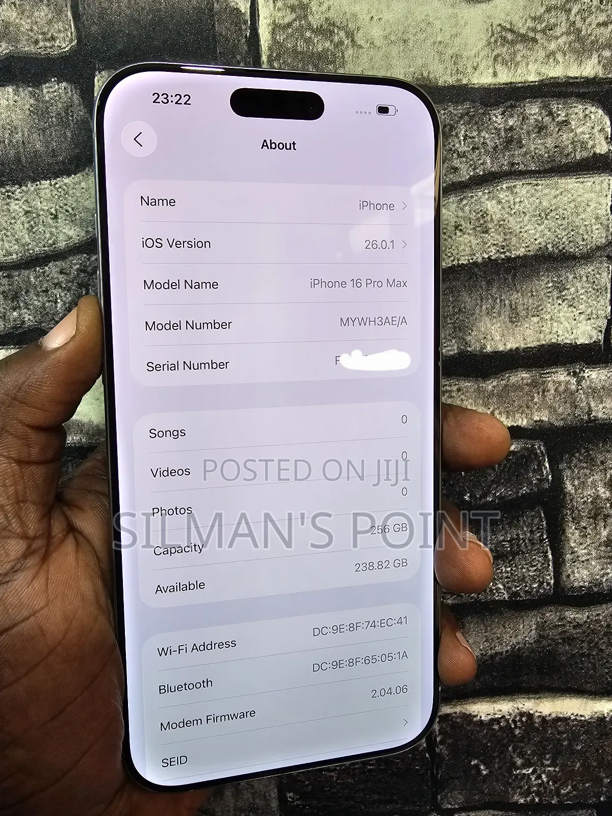 Apple iPhone 16 Pro Max 256 GB White