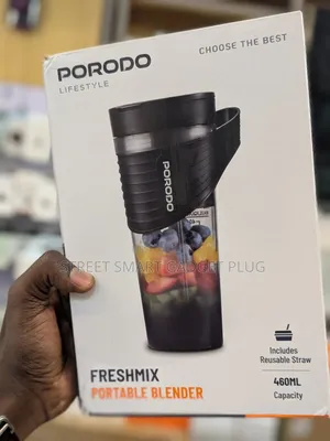 Porodo Fresh Mix Portable Blender 460ml Capacity