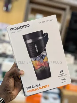 Porodo Fresh Mix Portable Blender 460ml Capacity