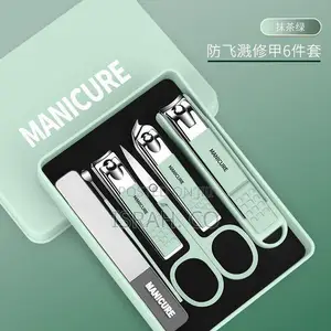 High-Grade Stainless Steel Manicure Pedicure Kit Nail Grooming Set