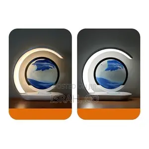 Lamp Moving Sand Art -Painting Border Gift Wireless Rechargeable