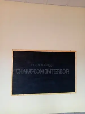 A Black Board 6ft X 3ft