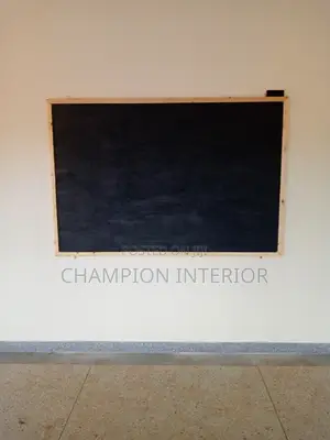 A Black Board 6ft X 3ft