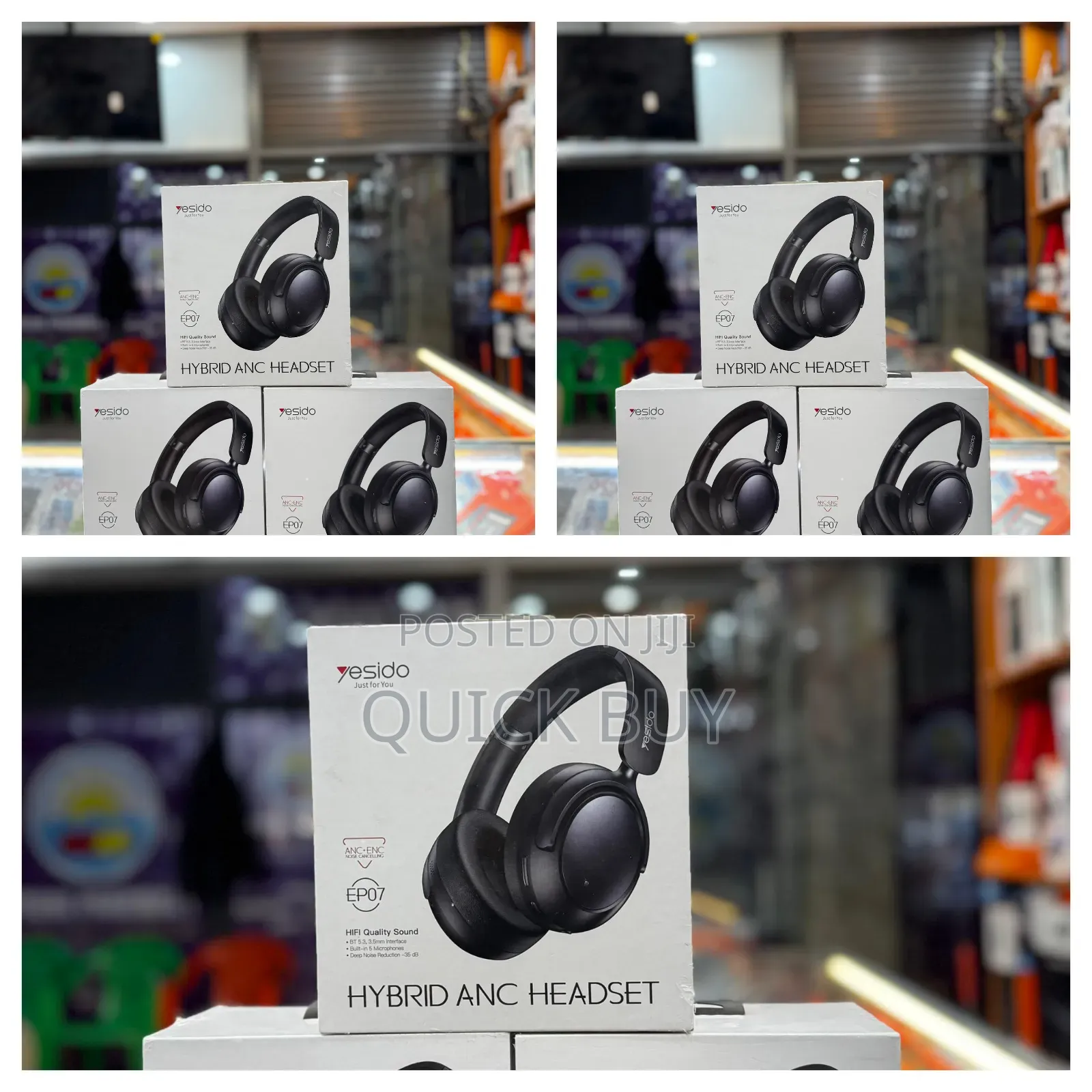 Yesido Hybrid Anc Headset (Ep07)