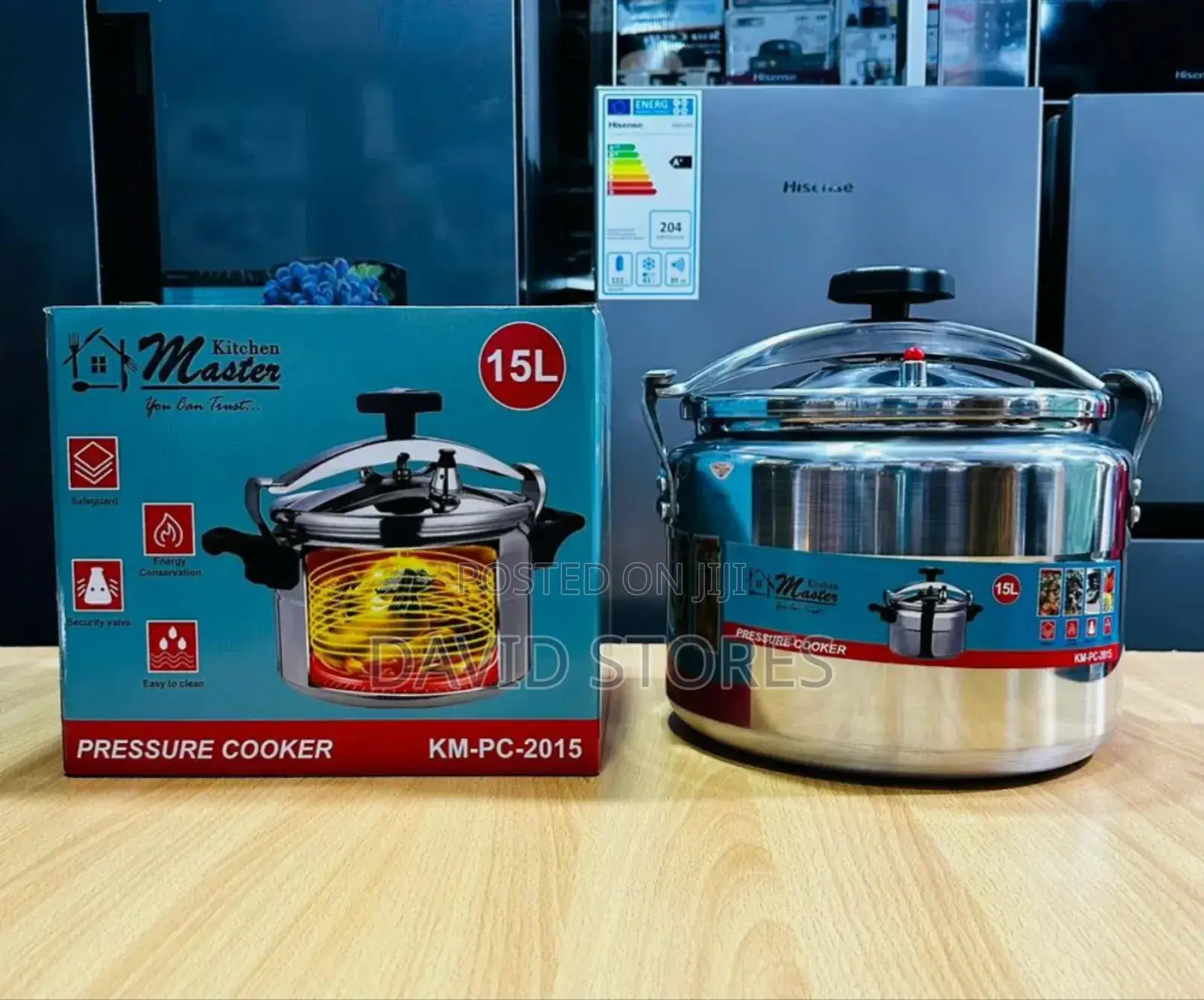15l Master Kitchen Pressure Cooker