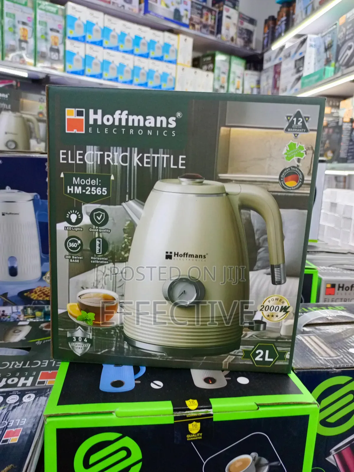 Hoffmans Electric Kettle, Model: Hm-2565.