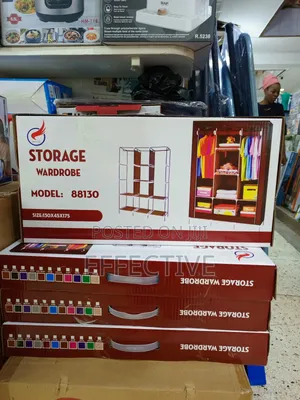 Portable Fabric Storage Wardrobe.