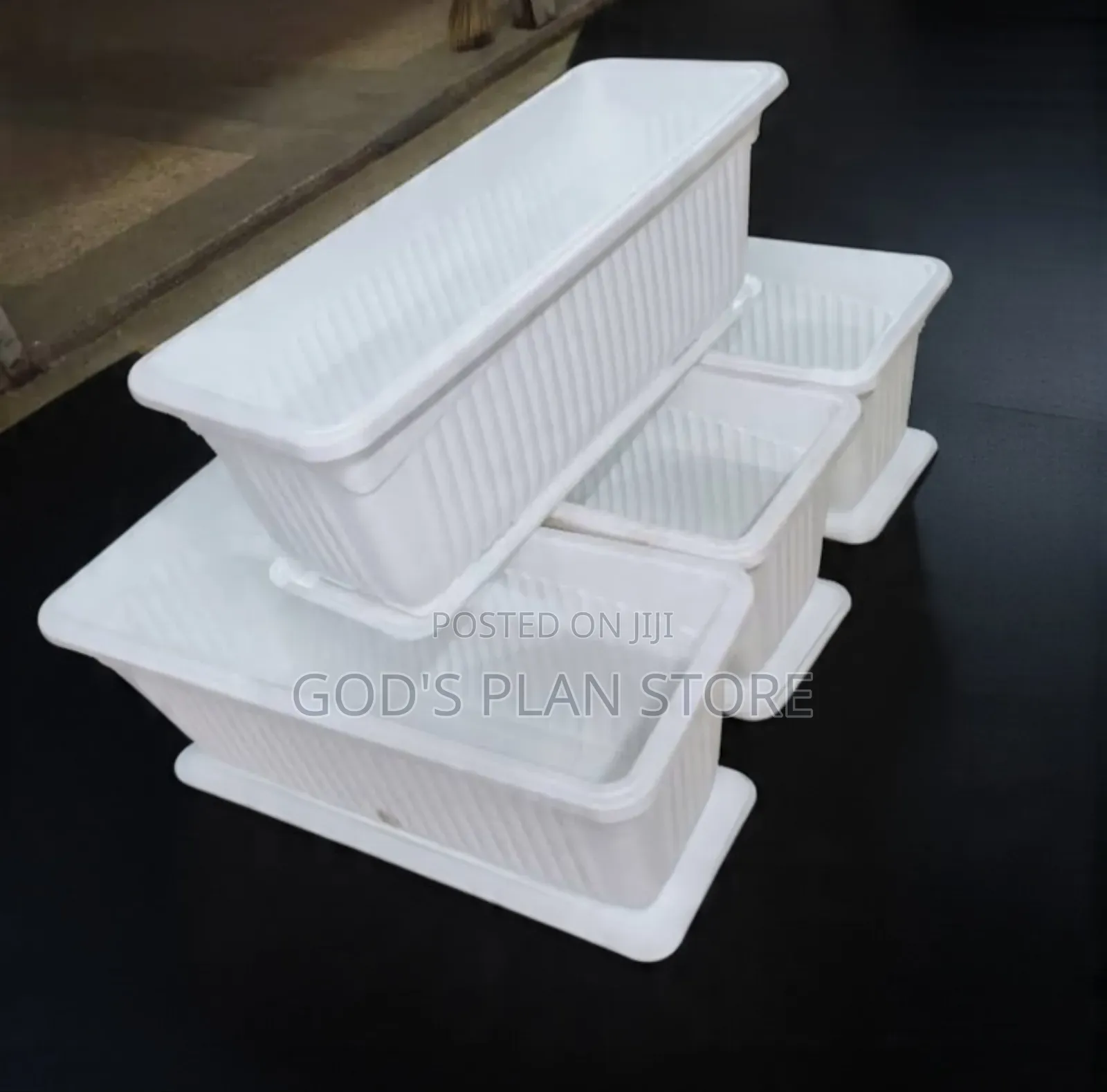 Generic Rectangular Plastic Flower Pots Flower Pots Biggest