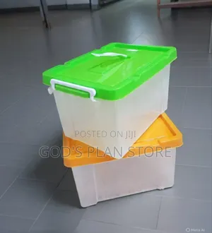 Transparent 30litres Plastic Storage Boxes Plastic Storage Boxes