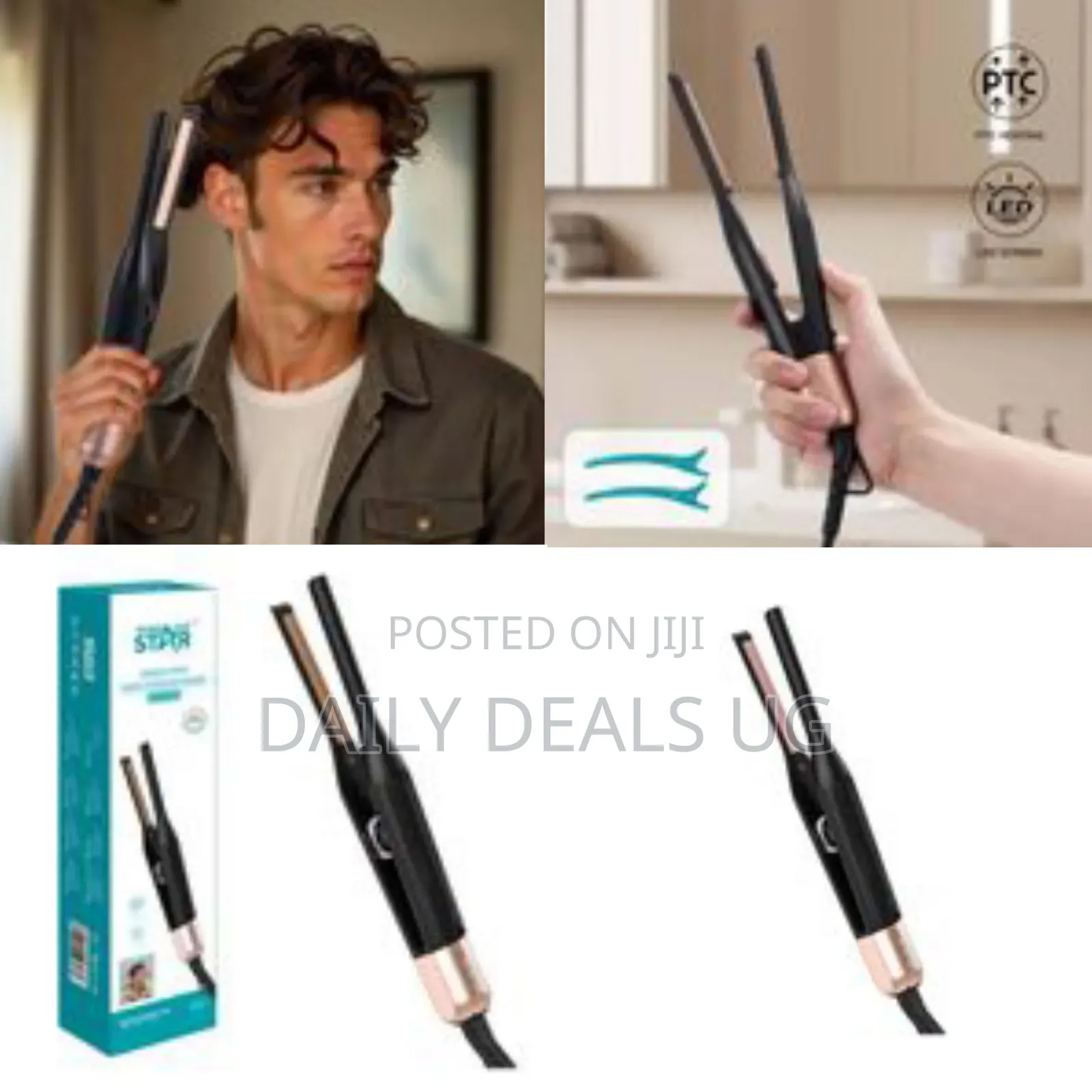 Winning Star Portable Professional Automatic Shutdown Flat Iron Hair