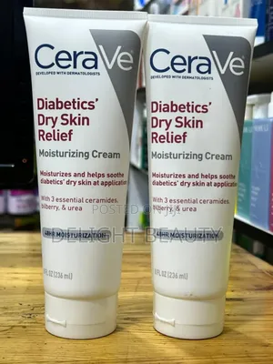 Cerave Moisturizing Cream for Diabetics’ Dry Skin,
