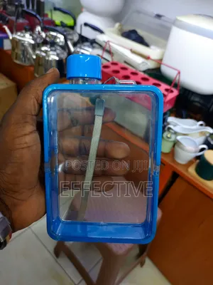 Portable, Notebook-Style Water Bottle