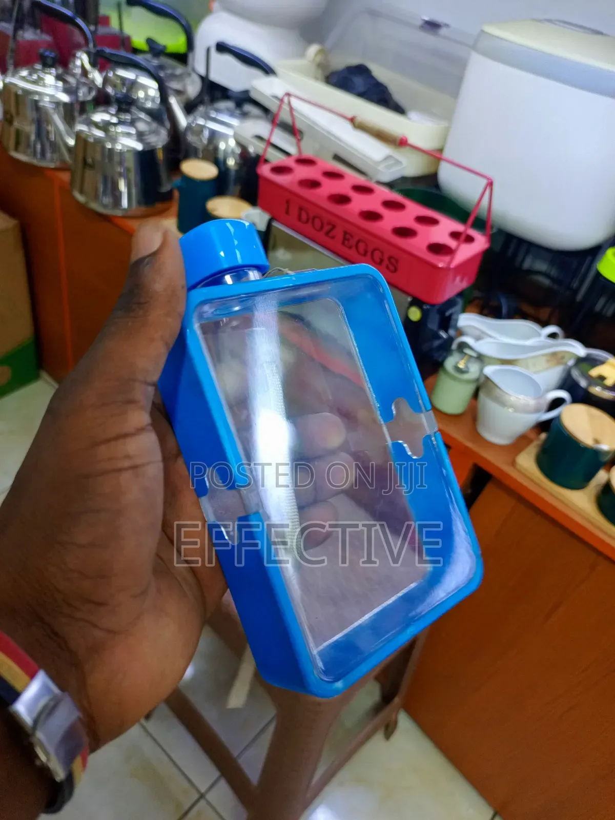 Portable, Notebook-Style Water Bottle