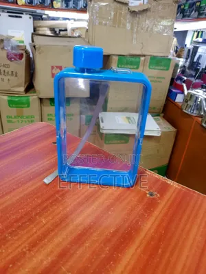Portable, Notebook-Style Water Bottle