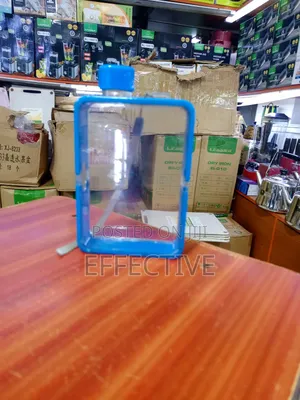 Portable, Notebook-Style Water Bottle