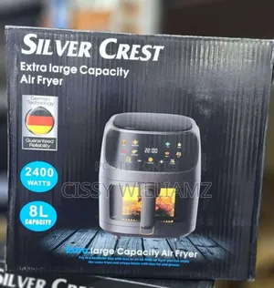 Silver Crest Extra Large Air Fryer Smart Digital Air Fryer