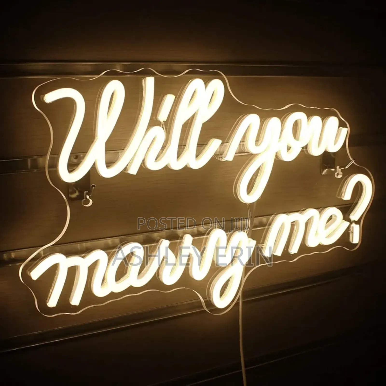 Will You Marry Led Neon Sign